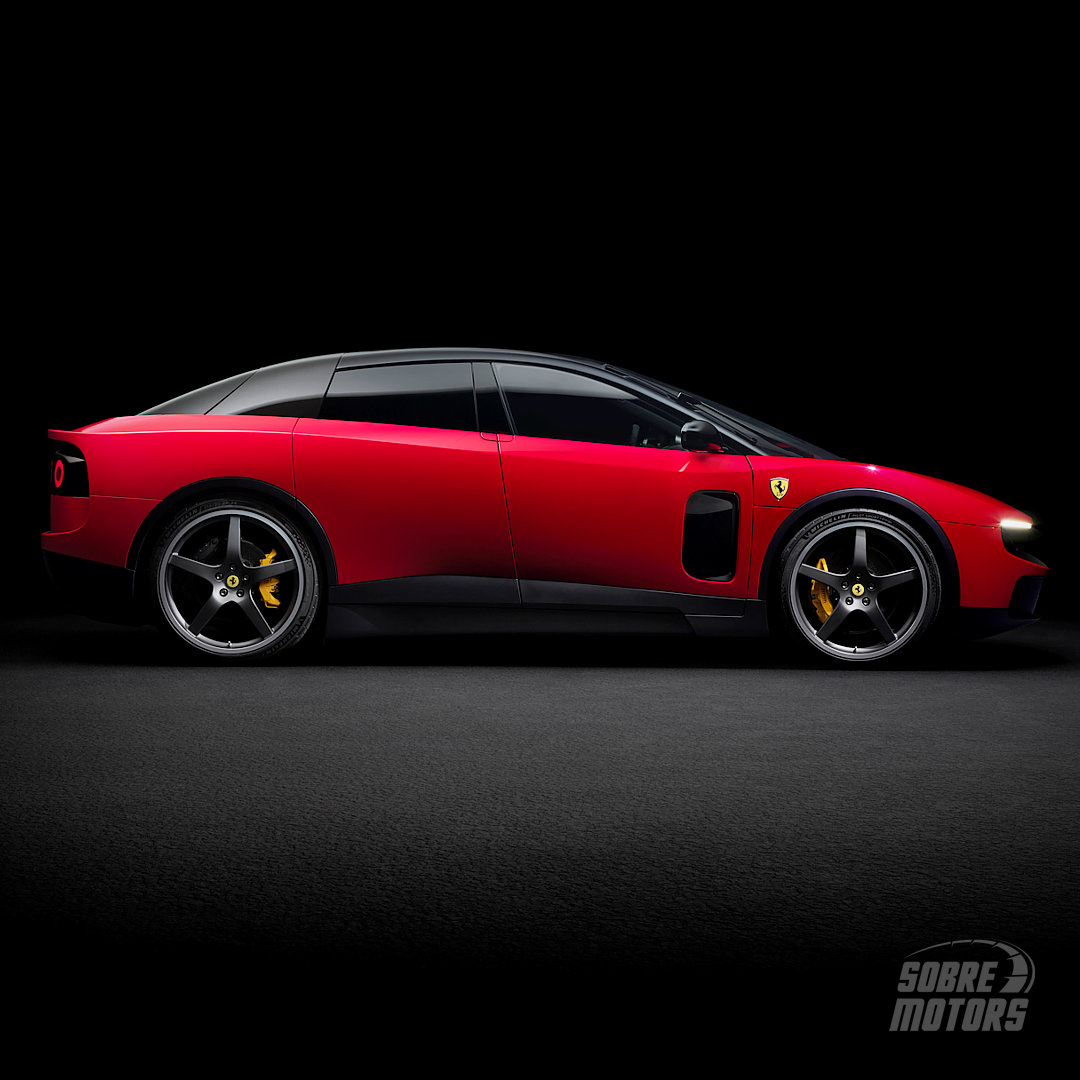 Ferrari Luce: o primeiro elétrico de Maranello divide opiniões com design polêmico e toque de Apple