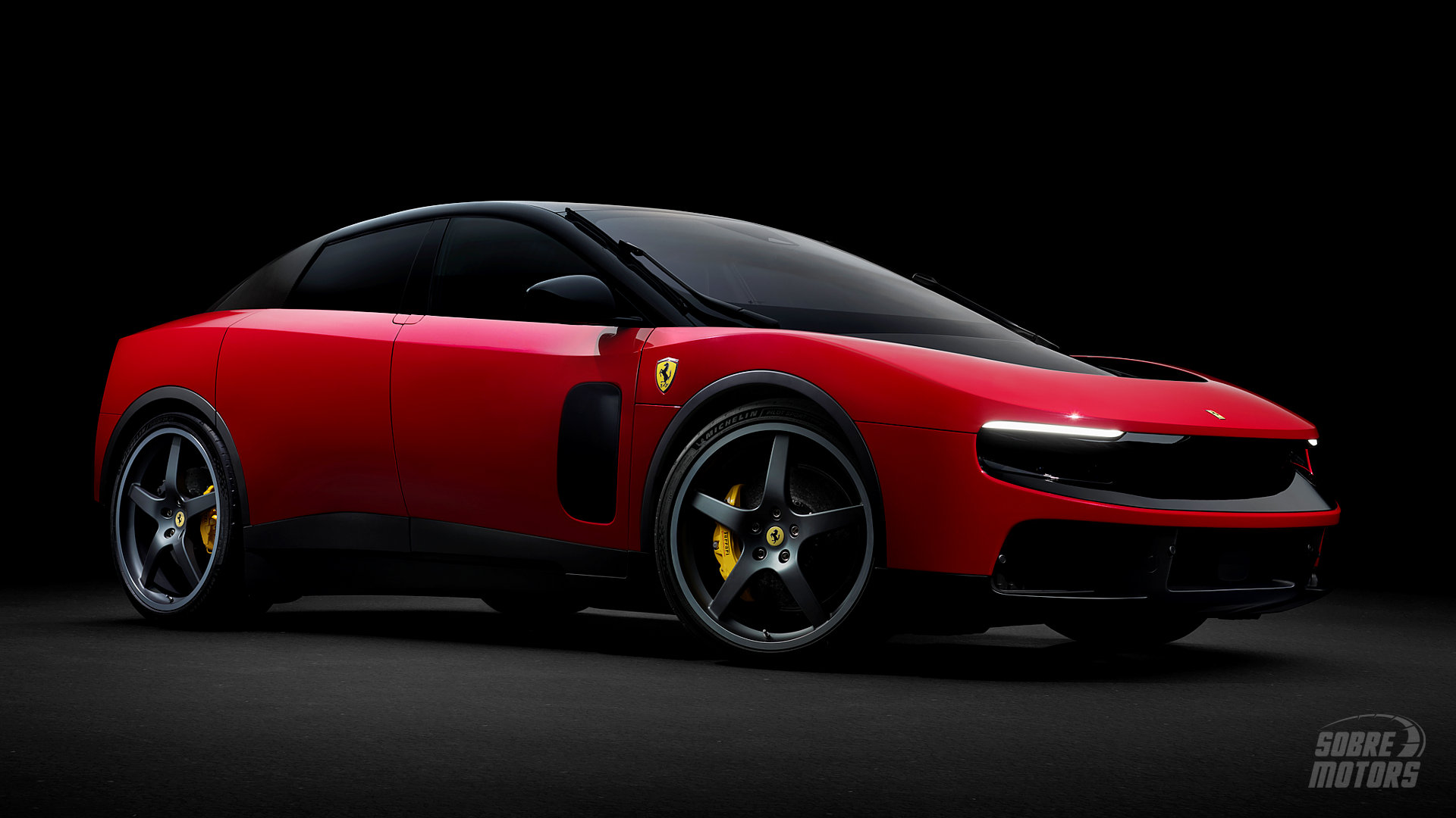 Ferrari Luce: o primeiro elétrico de Maranello divide opiniões com design polêmico e toque de Apple